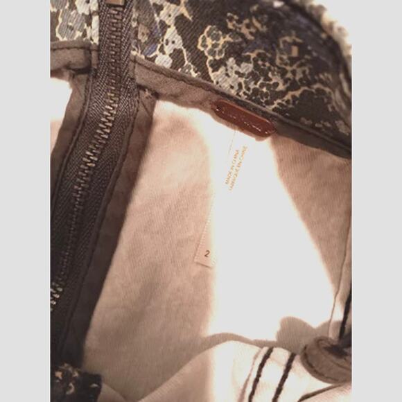 Free People Blue Paisley Skirt Size 2    *f8 - Picture 4 of 4